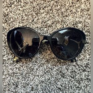 Dolce & Gabbana DG4196 Black Oversized Cat Eye Sunglasses – Authentic, with Case